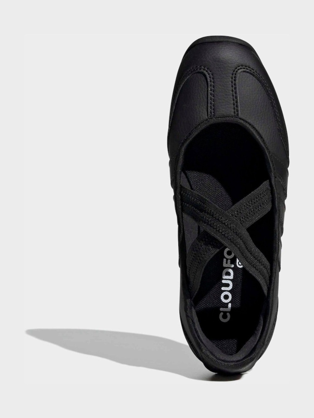 Adidas Black Elastic Mary Jane Shoes - Picture 4 of 7